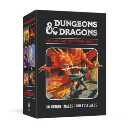 Dungeons & Dragons 100 Postcards: Archival Art From Every Edition - Dungeons & Dragons - Official Dungeons & Dragons