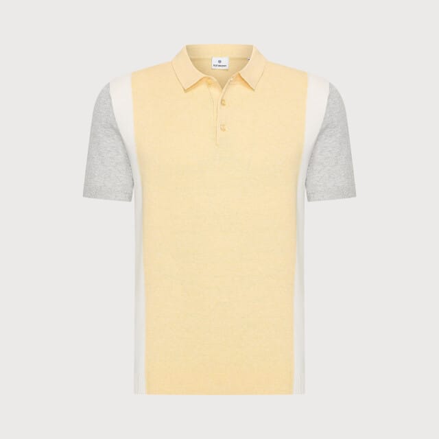 Blue Industry De knitted 2-tone polo |