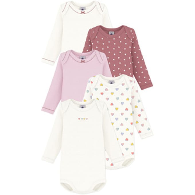 Petit Bateau  Kinder bodies LOT BODIES X 5