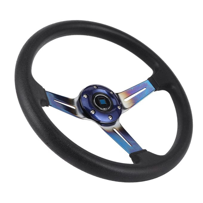 13,4 inch Sport Drifting Stuurwiel Aluminium Vervanging Universeel Accessoire voor Raceauto black