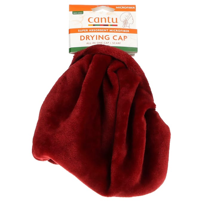 Cantu, bonnet séchant en microfibre très absorbant, taille unique, 1 comprimé black