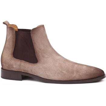 Suitable Chelsea Boot Suede Beige - Maat 41 - Heren