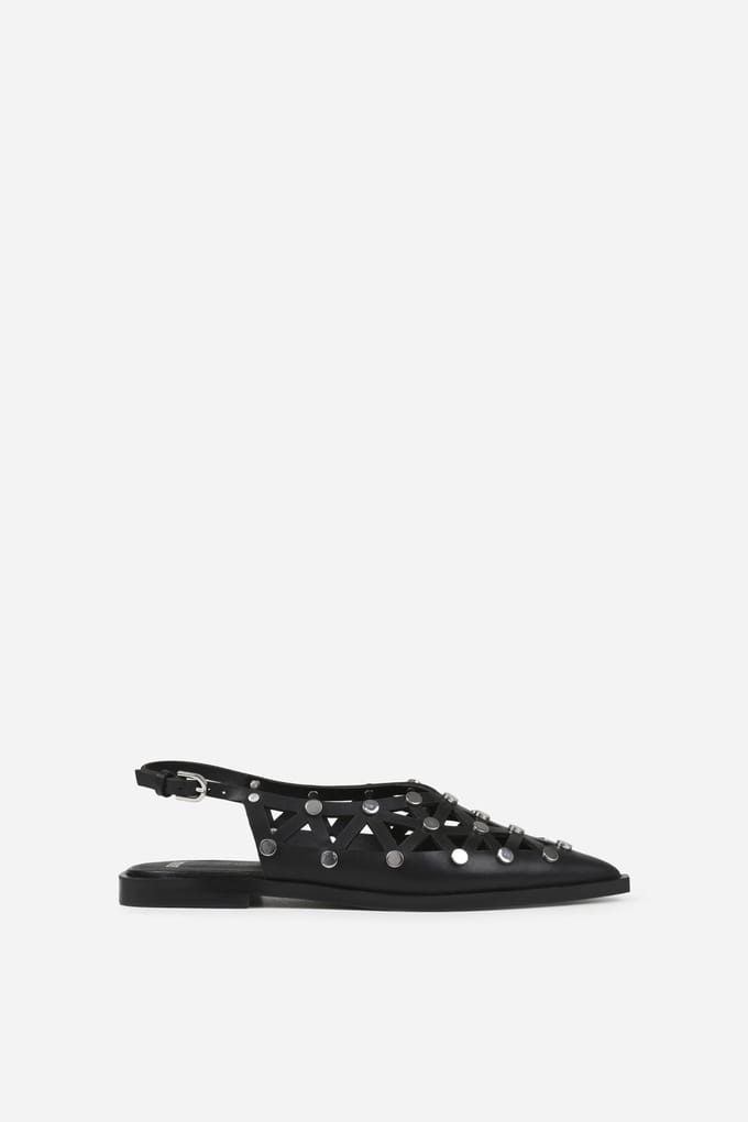 Bronx Laur-ynn Low Shoe Black Größe: 38 | Ballerinas Outlet | Damen | Schwarz