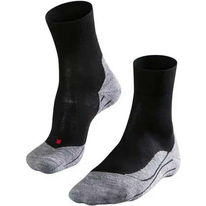 FALKE RU4 anti-blaar katoen functioneel materiaal hardloopsokken dames zwart - maat 35-36