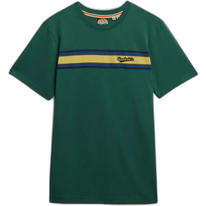 Superdry - Outdoor Stripe Logo Relaxed T-shirt - Heren - T-shirts