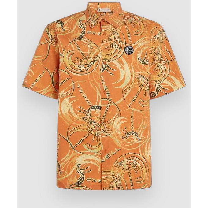 O'Neill O'Riginals Upf50 S/Slv Shirt oranje