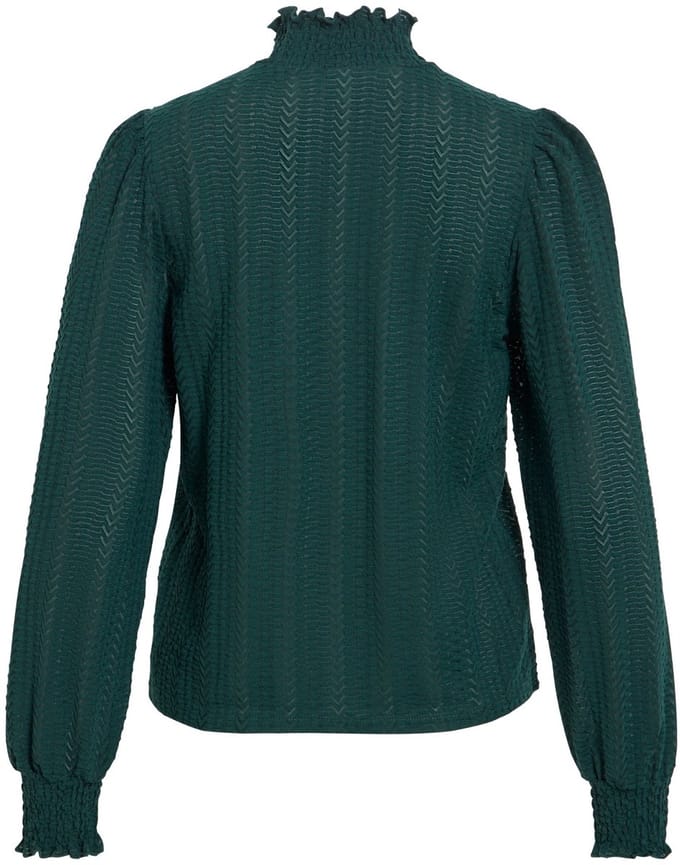 VILA - VILYRI L/S SMOCK TOP - NOOS - Dames - Blouses