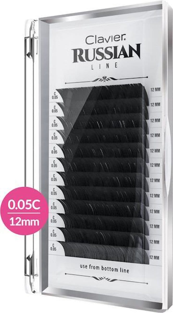 Clavier wimperextensions Russian – Klavier 0.05 / C / 12MM