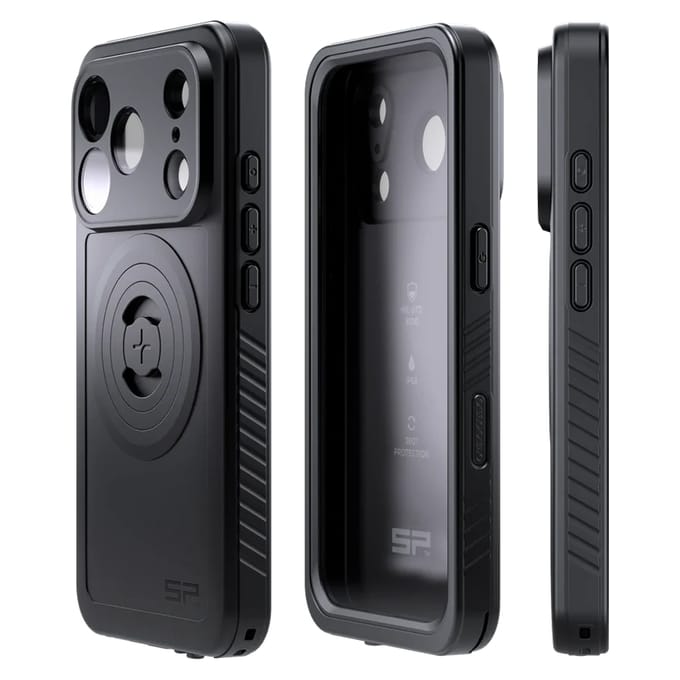 SP Connect Xtreme Series - Telefoonhoes geschikt voor Apple iPhone 17 Pro - Zwart