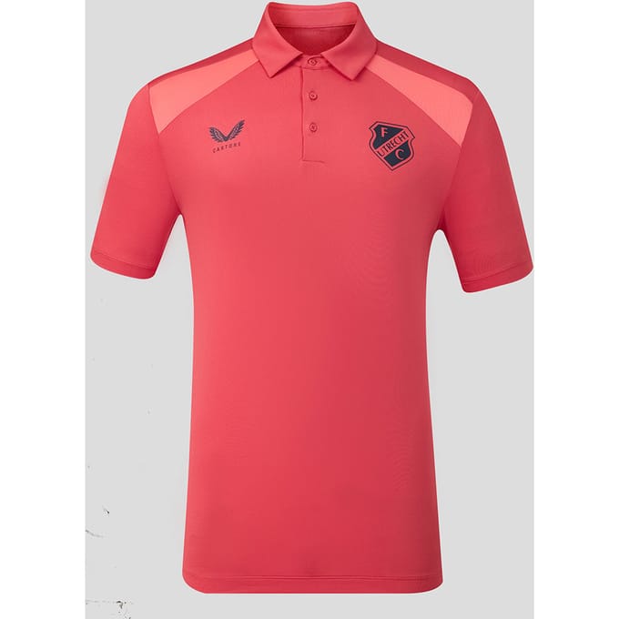 Fc Utrecht Training 26/27 Spelers Polo - Heren - Rosé