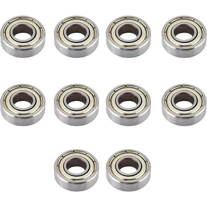 10 Stuks Hittebestendig Duurzaam Multi-Use Lagerstaal Miniatuur 698ZZ Kogellagers(8x19x6mm)
