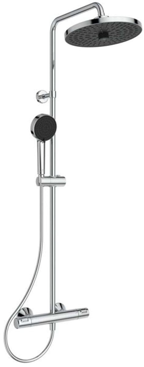 Ideal Standard CeraTherm - Doucheset met thermostaat, diameter 26 cm, 2 jets, chroom A7210AA