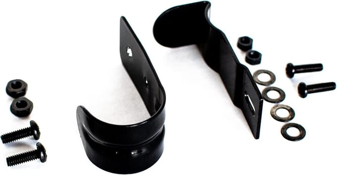 Brievenbus Klink - Handvat Kit - Deur Reparatie - Speciale Lengte - 1 Item - Zwart