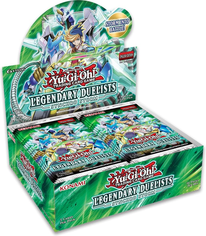 Yu-Gi-Oh! - Legendary Duelists: Synchro Storm - Boosterbox - Engels - 1st Edition - Trading Cards
