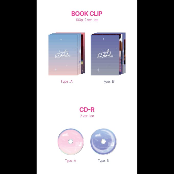 UNICODE - HALLO WERELD : CODE J EP.1 (Type : A / Type : B) Random Ver. gray