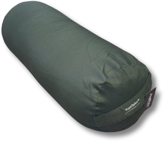 YogaStyles Bolster Olijf Groen XL