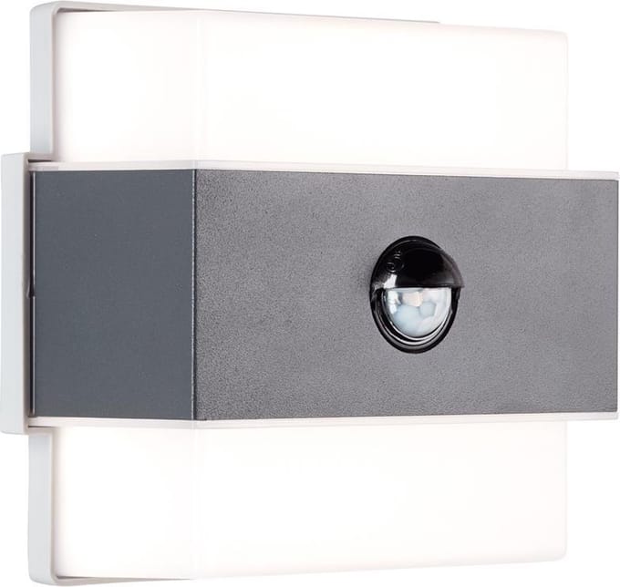 Brilliant ARCHIE - Buiten wandlamp met bewegingssensor - Antraciet