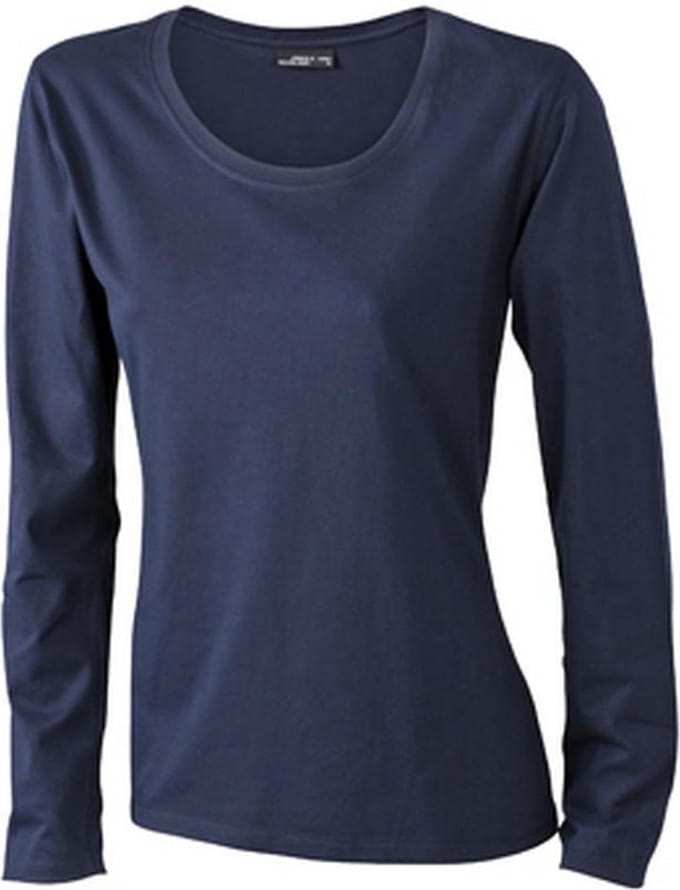 Daiber Dames/dames T-Shirt met lange mouwen (Medium Long-Sleeved) (Marine)