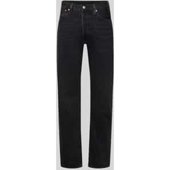 Wide leg fit jeans van zuiver katoen model '501®Original'