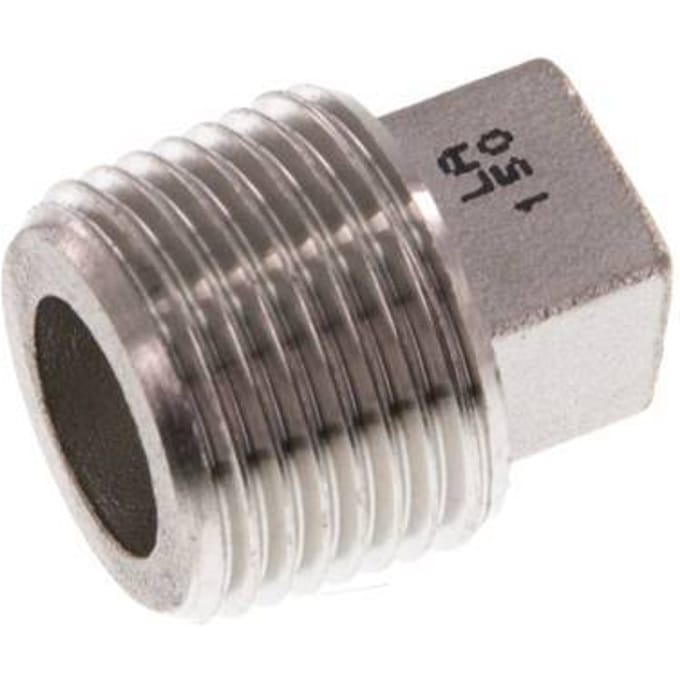 Plug R3/8'' RVS met Buitenvierkant16bar [5 Stuks]