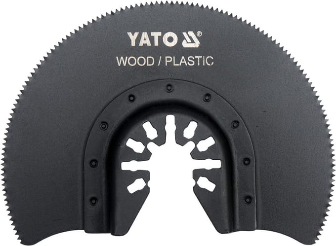 Yato Quick Release System - Brzeszczot Okrągły - Voor Zachte Materialen - Universele Compatibiliteit - HCS