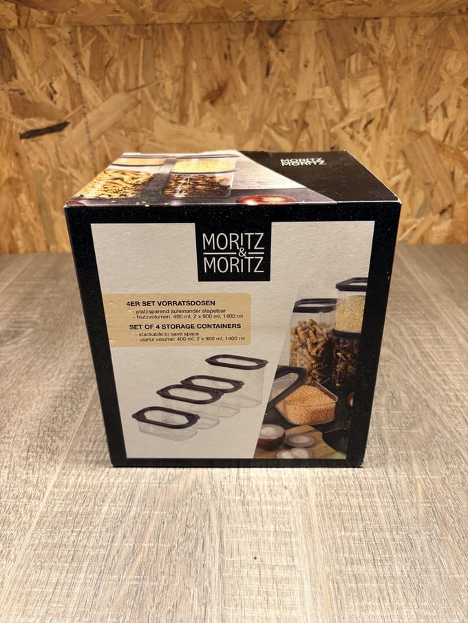 Moritz & Moritz - set van 4 voorraaddozen