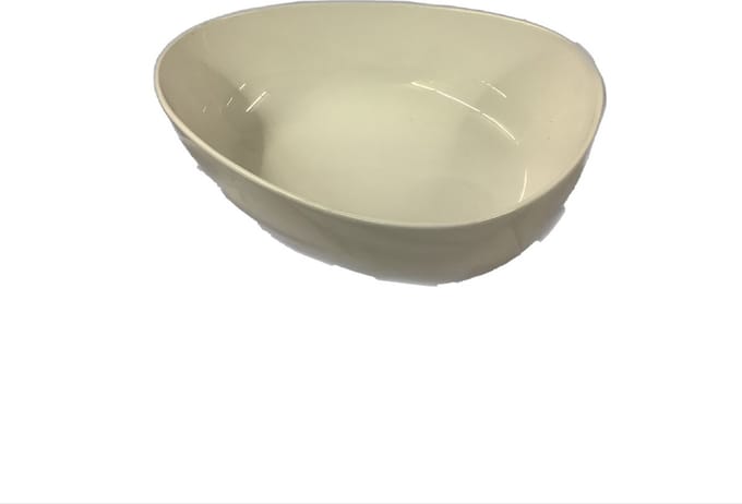 intermezzo schaal ovaal wit