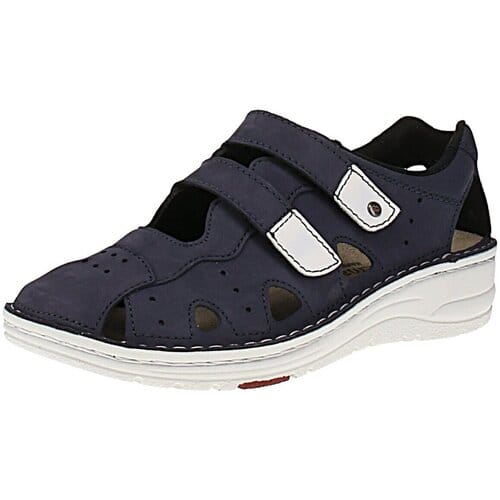Berkemann 03100 Larena - Damessandalen - 353-blauw-nubuck