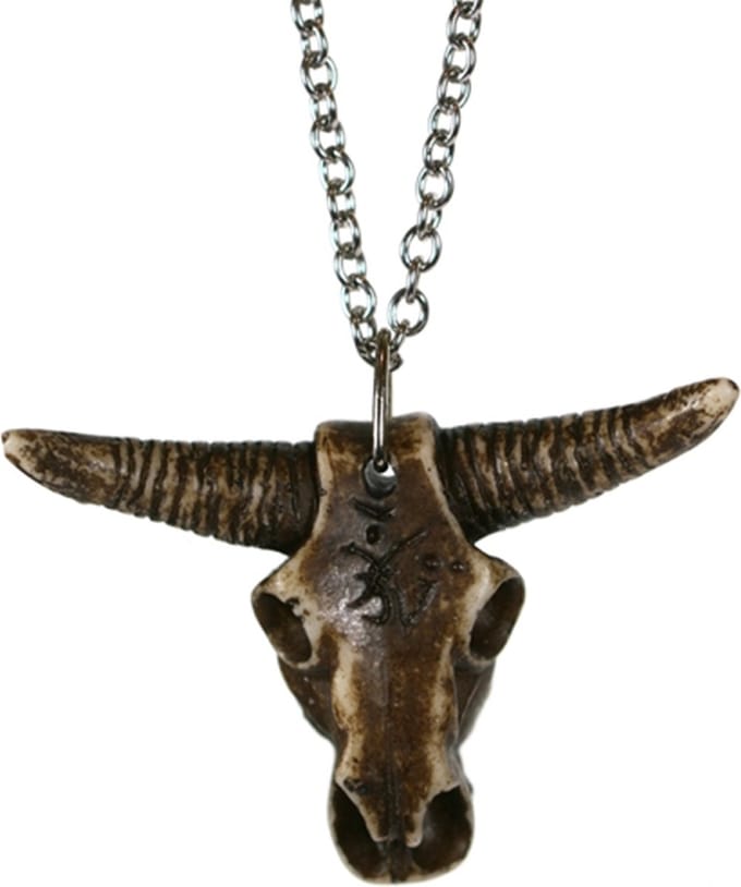 IbizaMen - RVS schakel - bull speksteen - 75cm