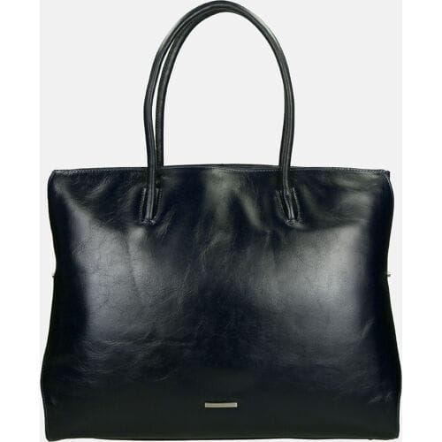 Claudio Ferrici Classico shopper 13.3 inch navy