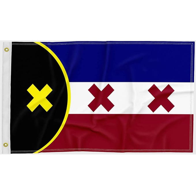 90x150cm Premium Vlag voor Lmanburg Vlag Dubbelzijdig Bedrukt Polyester L Manberg Vlag Binnen blue
