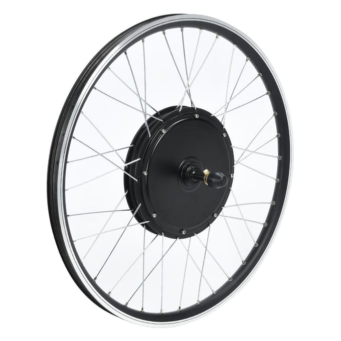 Kit de Conversion Ebike 36V 500W 700C Roue Instrument d'Affichage Kt lCD5(pour cassette roue libre arrière ) black