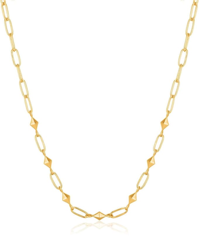 Ania Haie Spike It Up AH N025.03G Dames Ketting 40 cm