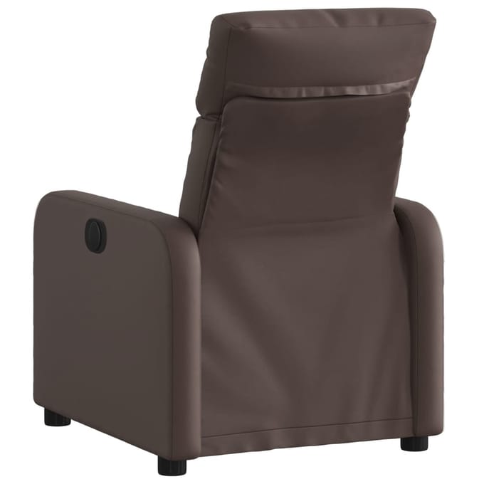 vidaXL - Fauteuil - verstelbaar - kunstleer - bruin