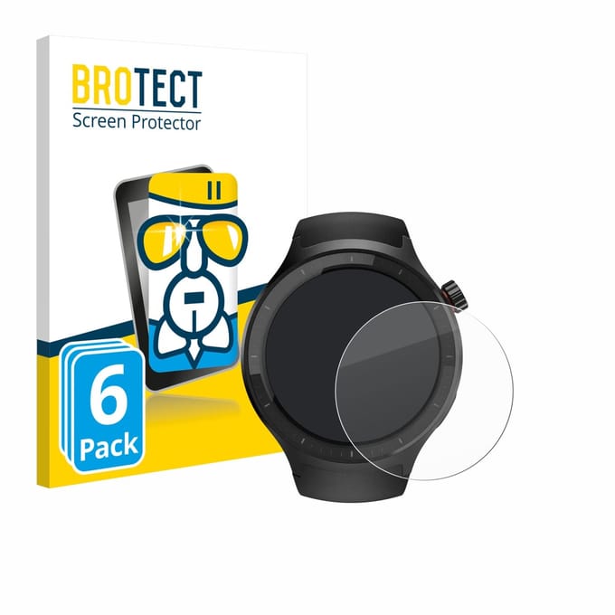 Screenprotector 6 Stuks voor Motorola Moto Watch 2026 Beschermglas transparant