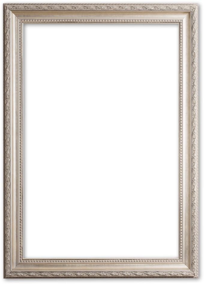 Barok Lijst A2 Zilver - Franklin
