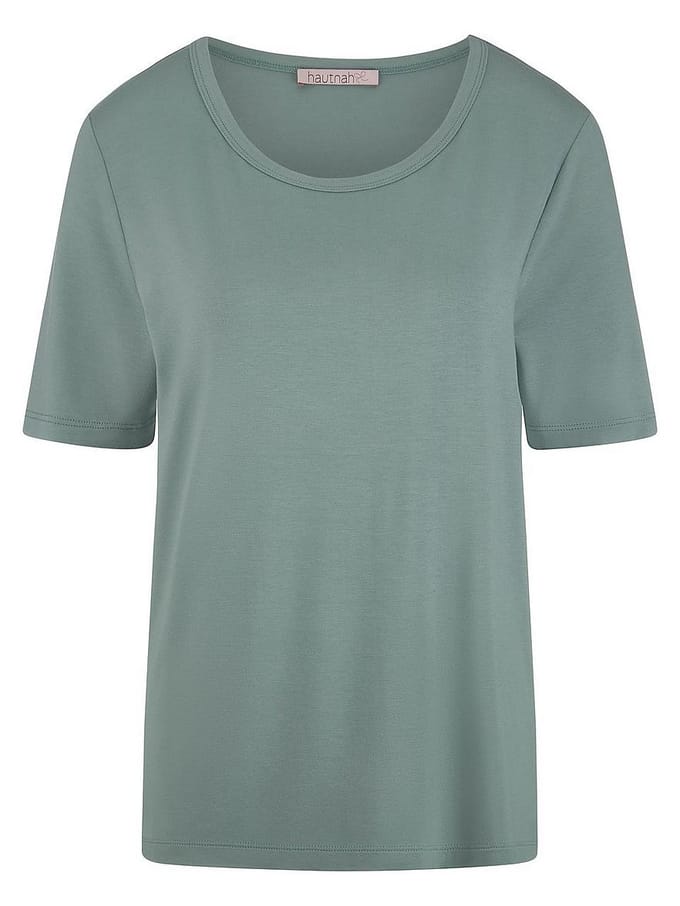 Kort pyjamashirt Van Hautnah groen