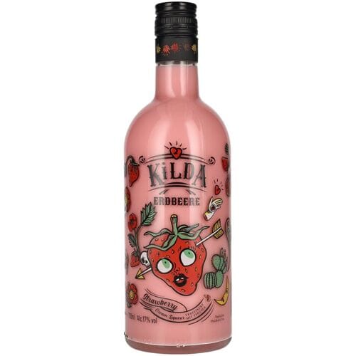 Kilda Tequila Cream Liqueurs Kilda Erdbeere Cream Liqueur 17% Vol. 0,7l