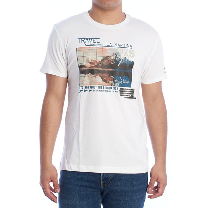 YMR312-JS206 Heren Regular Fit T-shirt met korte mouwen