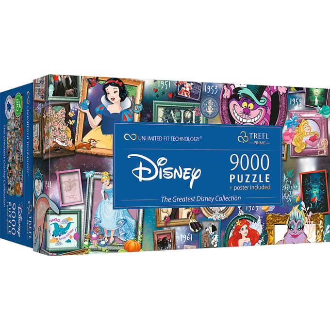 Trefl 9000U - The Greatest Disney Collection Volume 1 - Legpuzzel 9000 stukjes