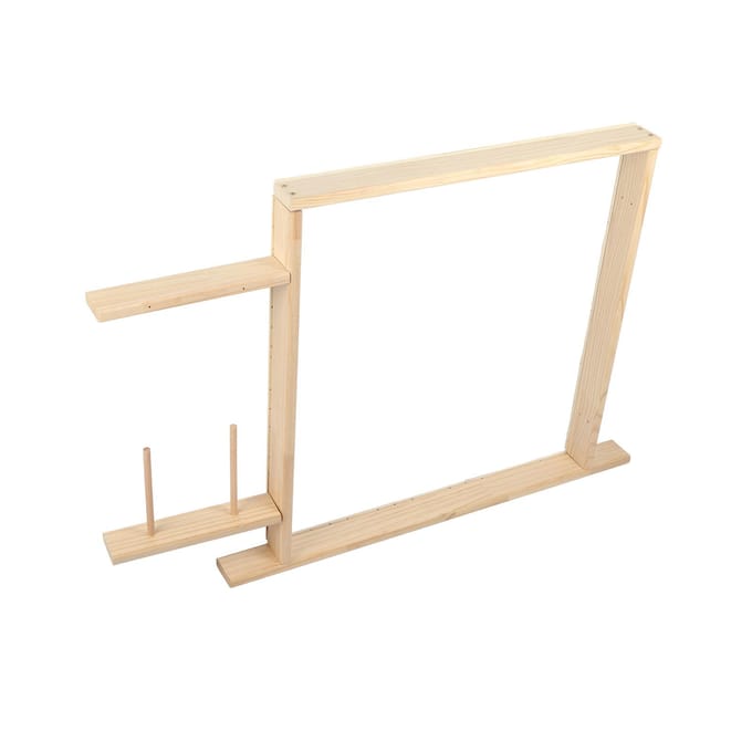 Tuftframe Houten Tapijtweefpistoolframe DIY Knutselen Tafelstandaardframe Wandtapijtmakingstool beige