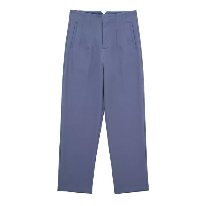 Dames Casual Broek met Hoge Taille voor Zomermode XL