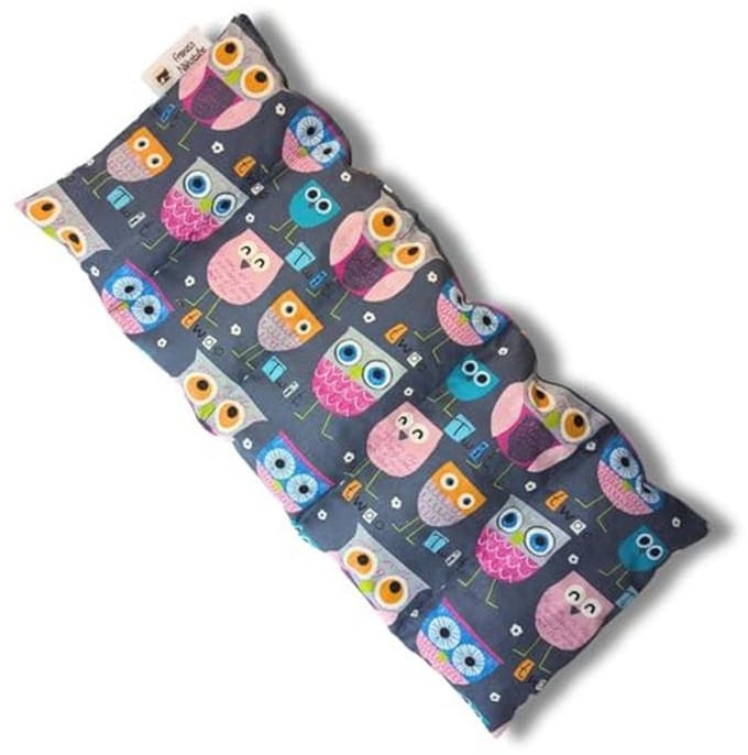 Kersenpitkussen 50x20 cm - warmte- en koudetherapie, veelzijdig graankussen van 100% katoen