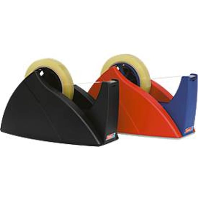 tesa Plakbanddispenser Easy Cut® Professional Zwart Rolbreedte (max.): 25 mm Rollengte (max.) 66 m