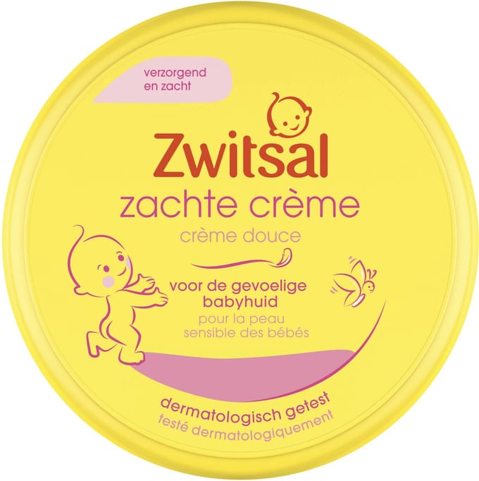 Zwitsal Zachte Creme Baby - Huidvriendelijke PH - 200 ml