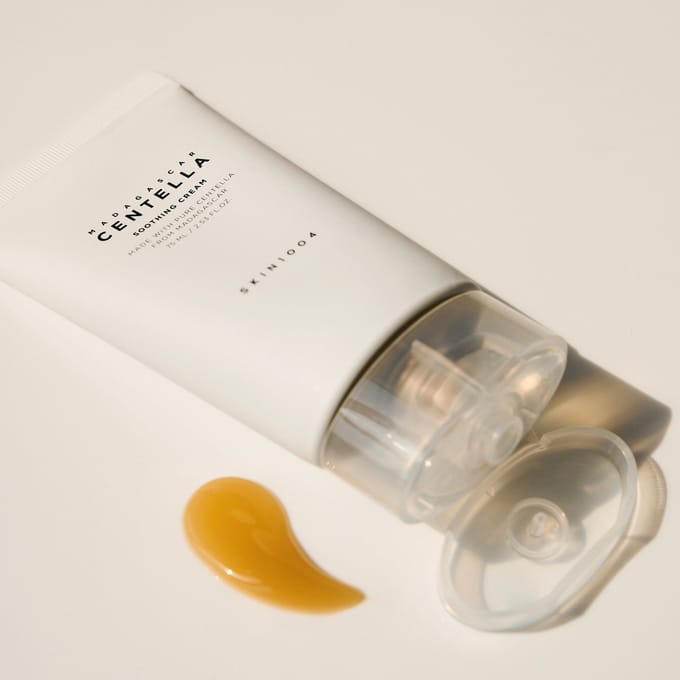 SKIN1004 Madagascar Centella Kalmerende Crème - Verfrissende, niet-vettige vochtinbrengende crème voor de gevoelige huid, 75ml