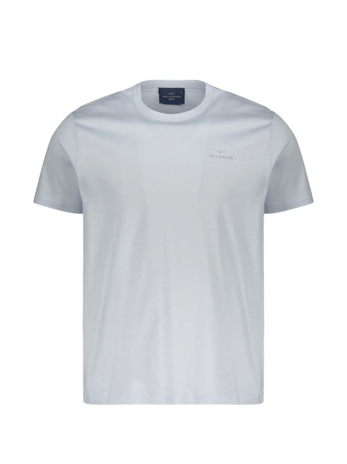 t-shirt man licht blauw