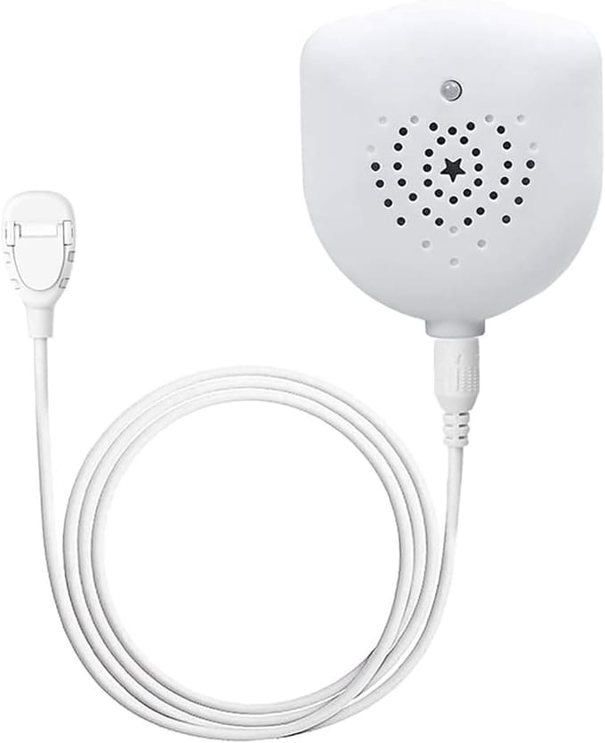 Plaswekker - Nachtalarm - Bedplassen Melder - Hoge Gevoeligheid Sensor - USB Oplaadbaar - Wit
