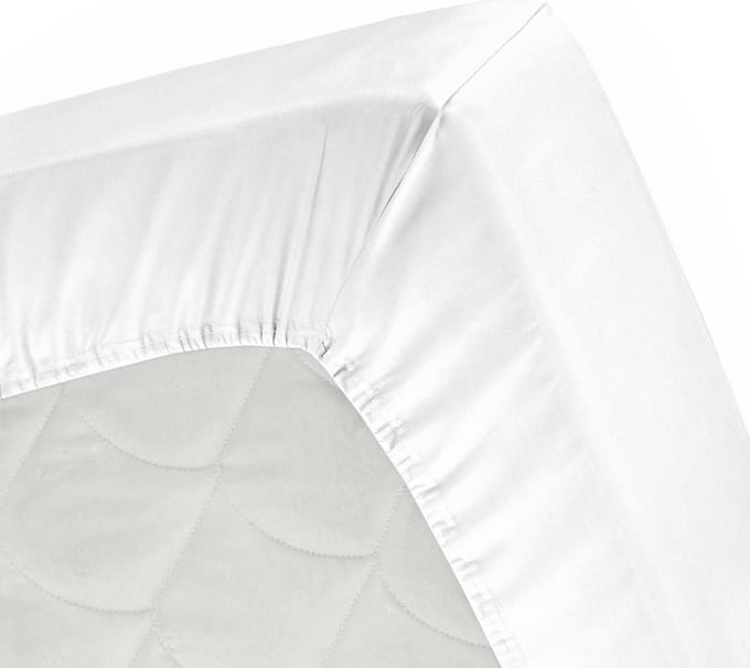 Cinderella - Topper Hoeslaken - tot 15 cm matrashoogte - 160x200/210 cm - Wit