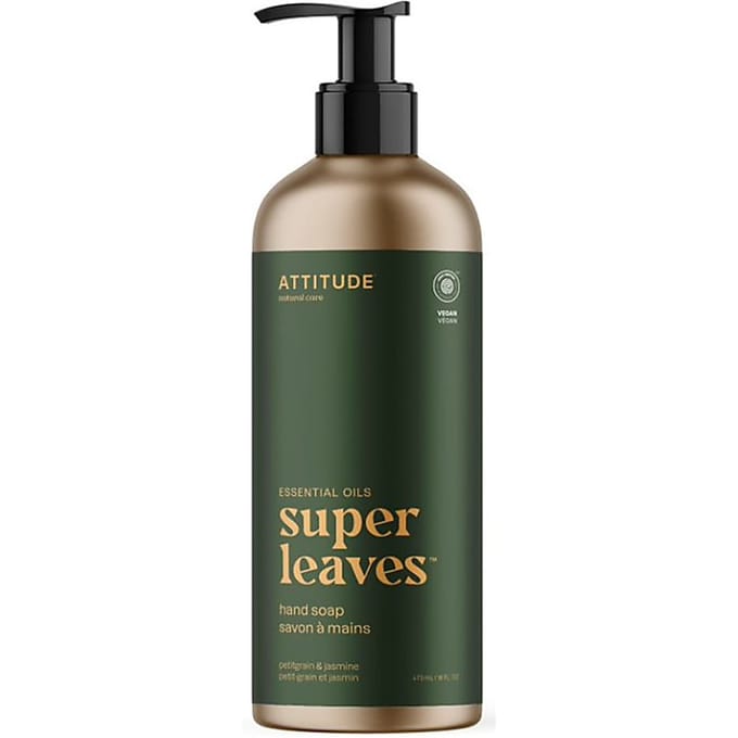 Attitude Super Leaves Essentials Handzeep Petitgrain & Jasmijn